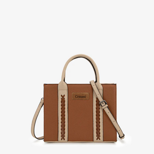 Crmani Whipstitch Crossbody Tote Bag