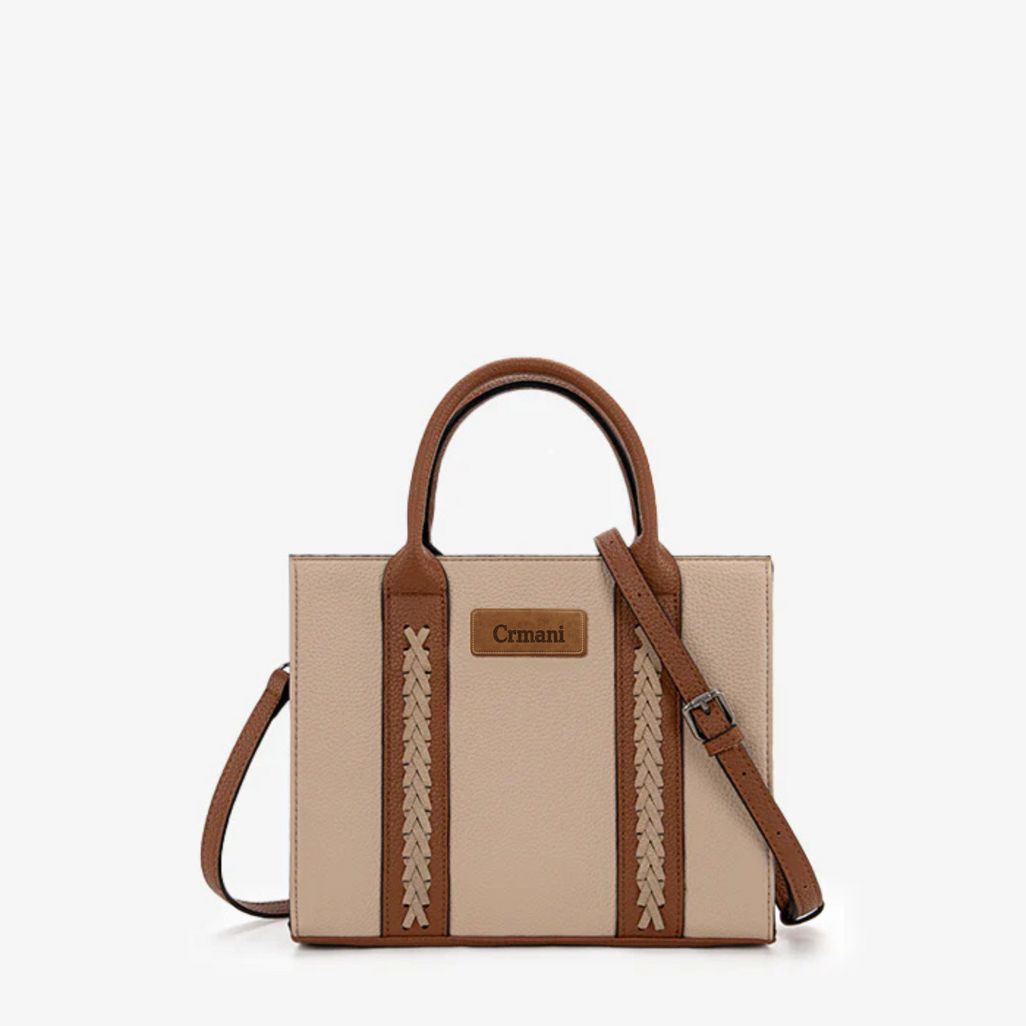 Crmani Whipstitch Crossbody Tote Bag