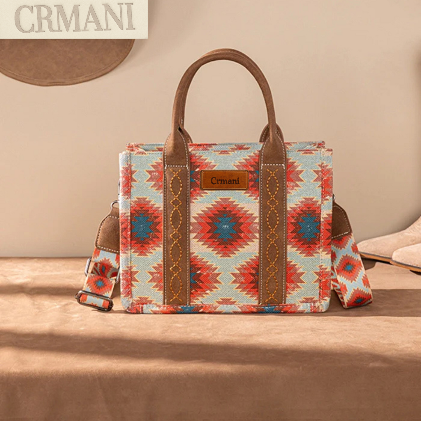 Crmani Nomad Elegance Tote – The Art of Color